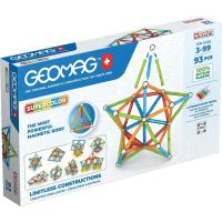 geomag supercolor recycled set de construccion magnetica 93 piezas