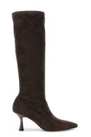 botas de tejido elastico dark brown 39