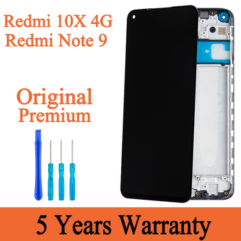 Pantalla Original M2003J15SC M2003J15SG M2003J15SS para Xiaomi Redmi Note 9, montaje de digitalizador de pantalla LCD para pantalla Redmi 10X 4G
