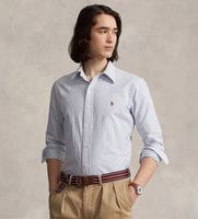 polo ralph lauren para hombre 710792041004 camisa oxford custom fit azul xl casual fiesta algodon clasico manga larga