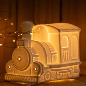 3D Ceramic Lamp Train