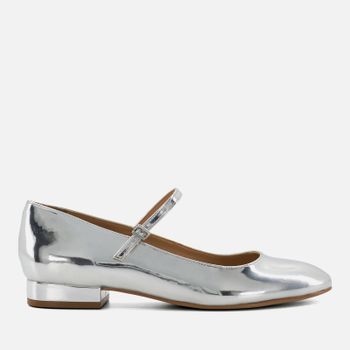 Dune London Women's Hipplie Patent-Leather Mary Jane Flats - UK 5