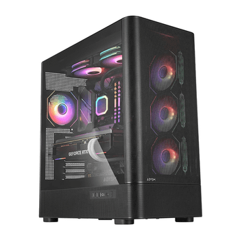 CAJA ATX SEMITORRE ABYSM DANUBE SAVA H500 II AIR BLACK 2x3.5