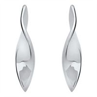 pendientes modernos de plata 925