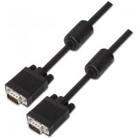 aisens cable svga con ferrita machomacho 25m negro