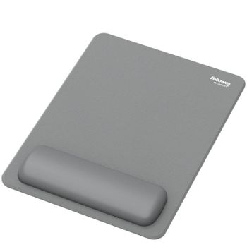 Alfombrilla Fellowes Breyta 100142561 XL Gris con reposamuñecas ergonómico
