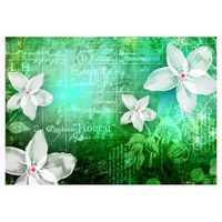 papel pintado 3d - floral notes iii 300x210 cm