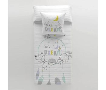 Colcha bouti reversible lets dream cama 105