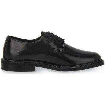Priv Lab Zapatos Mujer DERBY ABRASIVATO NERO para mujer