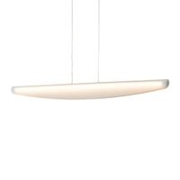 lampara de techo aluminio y acrilico  115 cm