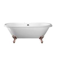 banera con patas chelsea  154 cm patas aguila cobre envejecido