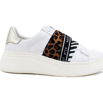 Moa Master Of Arts Deportivas Moda Sneaker Elastico Platform White MOA1371 para mujer