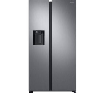Samsung American-Style Fridge Freezer Silver RS68N8340S9, Silver