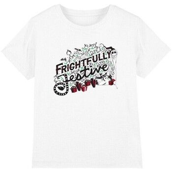 Nightmare Before Christmas Tops y Camisetas Frightfully Festive Holiday para niña