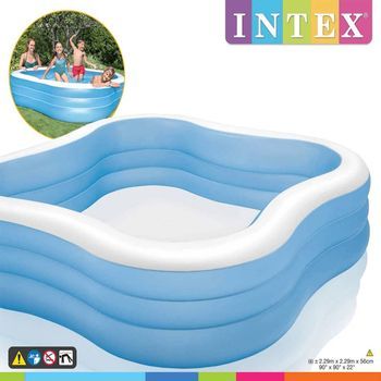 Piscina Swim Center Beach Wave 229x229x56 Cm 57495np Intex