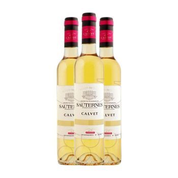 Vino Generoso Calvet Sauternes Botella Medium 50 Cl 13% Vol. (pack De 3 Unidades)