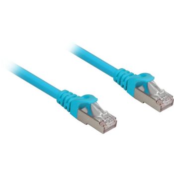 Cable de red Sharkoon Cat.6a SFTP 1 m azul