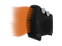 calefactor portatil - cecotec readywarm 2000 max dual black w 3 modos 20 m silencioso intuitivo negro