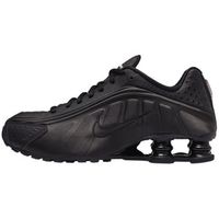 nike deportivas moda baskets shox r4 triple black matte noir para hombre