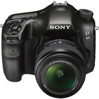 sony ilca68k dlsr camera with f35-56 18 - 55 mm zoom lens - black black