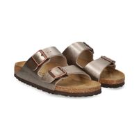 birkenstock sandalias planas mujer - gris talla 36n