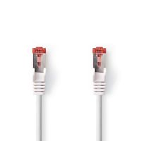 cable de red nedis ccgl85221wt75 cat6 sftp 75 m rojo blanco