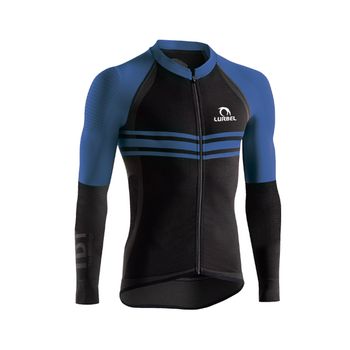 Maillot para Ciclismo Lurbel Cycling Horizon ¡AHORRA 40%! - M, NEGRO/AZUL ROYAL