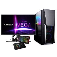 megamania pack yakuza pc amd ryzen 7 5700g16gb1tb ssd  monitor 27 fullhd  combo