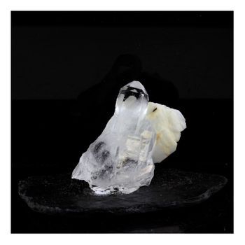 Cuarzo + Baryte - Natural Pierre De Francia, Massif Des Grandes Rousses, Isère | Discovery 2019 - 84.32 Ct - Certificado De Autenticidad Incluido | 31