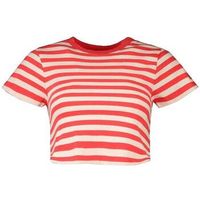 superdry camiseta t-shirt vintage crop top para mujer