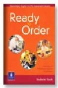 ready to order. students  book (elementary english for the restau rant