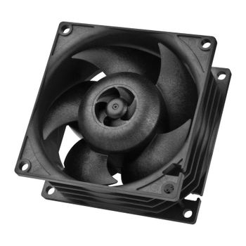 Ventilador ARCTIC S8038-10K 80x80x25mm 173,3 m³/h Rodamiento Doble Bola Negro