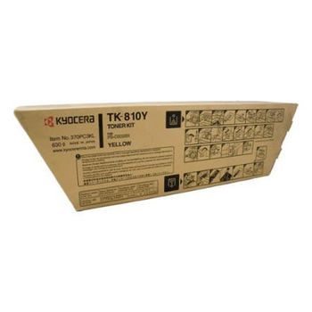 Kyocera TK-810Y Original Yellow Toner Kit