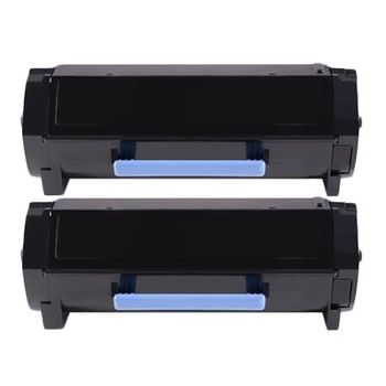 Compatible Multipack Lexmark MS617dn Printer Toner Cartridges (2 Pack) -51B2X00