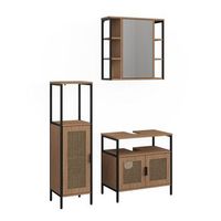 conjunto de muebles de bano de 3 piezas linara juego de 3 vicco