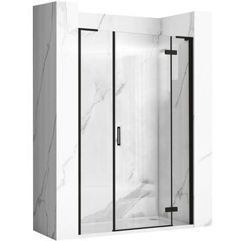 Puerta De Ducha Rea Hugo 130 Black