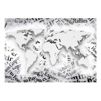 Papel Pintado 3d - The World Of Newspapers (350x245 Cm)