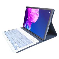 royal bailey lx115 funda con bluetooth teclado para lenovo tab p11 pro 115pad pro 115 2021 morado