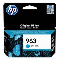 hp 963 cyan original standard capacity ink cartridge 3ja23ae