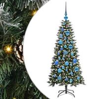 arbol de navidad artificial con 150 led verde 50 x 50 x 120 cm