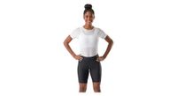 culotte con tirantes para mujer trek solstice negro