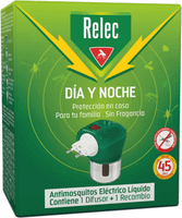 relec dia y noche dispositivo antimosquitos  1 recarga