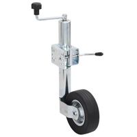 rueda gato remolque abrazadera partida acero galvanizado 60 mm vidaxl