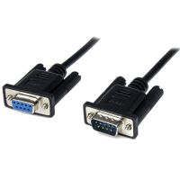 cable modem nulo db9 hembra a macho startechcom 1 m negro