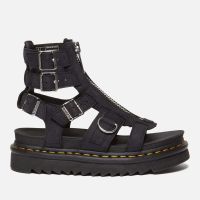 dr martens womens olson leather gladiator sandals - uk 3