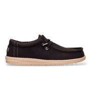 heydude para hombre hd41894 zapatos wally classic marron 40 plano cordones casual