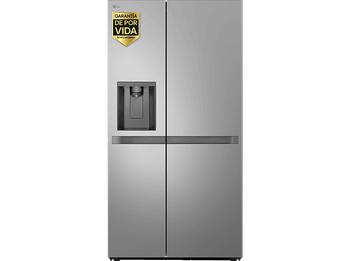 Frigorífico americano - LG GSLC41PYPE, No Frost, 179 cm, 638 l, LinearCooling™, SpacePlus™, Inox antihuellas
