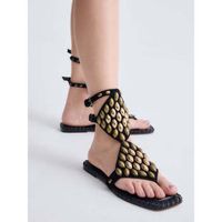 exe shoes sandalias sandalias planas 517-9 para mujer