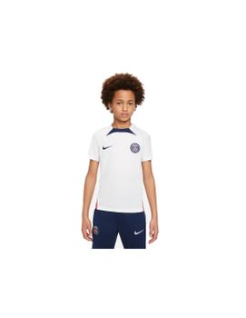 Camiseta de fútbol Nike París Saint-Germain Strike blanca Infantil
