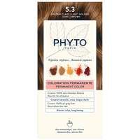 phyto phytocolor permanent hair dye shade 53 light golden brown